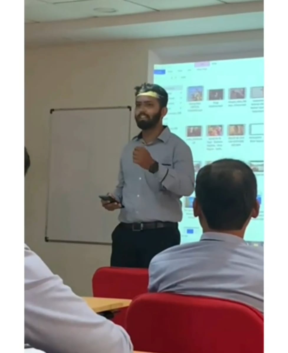 Sharing my perspective with the team